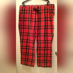 Old Navy Red Plaid Lounge Pants